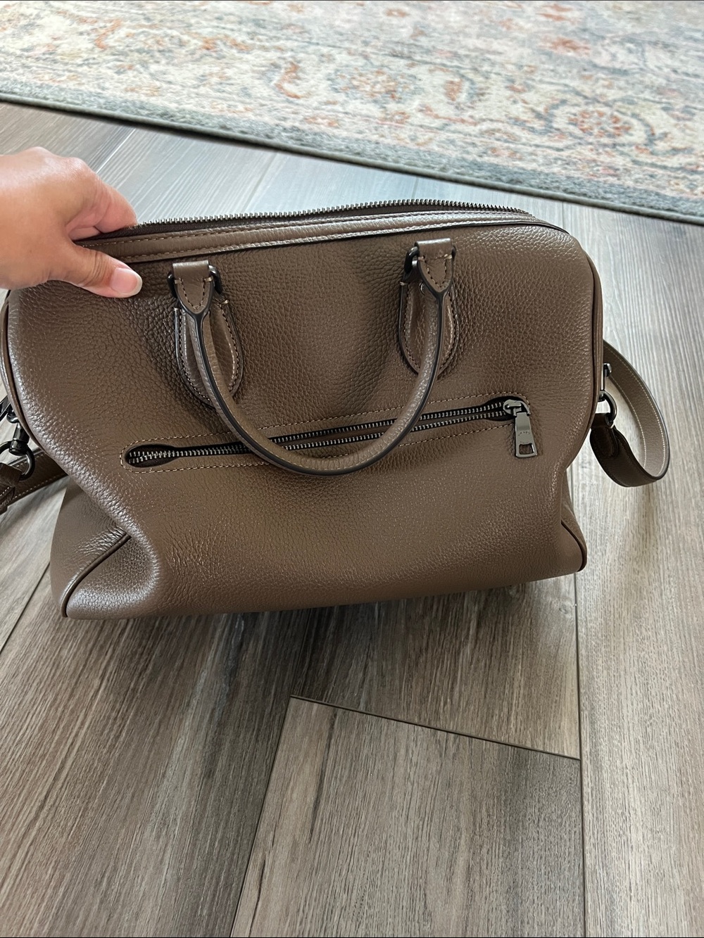 Coach Brown Leather Crossbody Bag - Picture 5 of 5